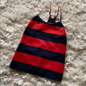 J.Crew Cami Striped Racerback, Size 00